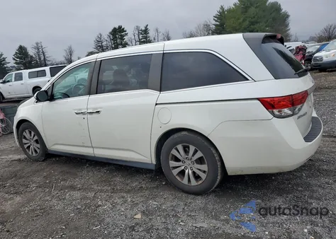 2017 Honda Odyssey Exl from USA, damaged, VIN 5FNRL5H60HB019875